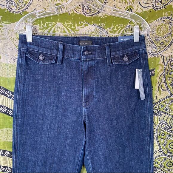 NWT Talbots Luna Wash Trouser Jeans Size 6 - Picture 3 of 15